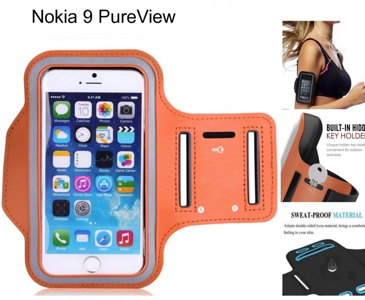 Nokia 9 PureView Armband Running Sports Gym Case Carousel 1