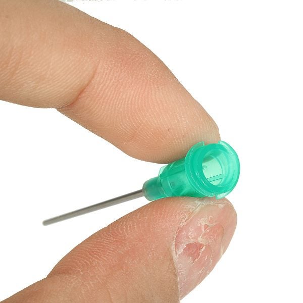 10Pcs 18Gauge Dispensing Syringe Needle Tip Blunt Luer Lock 1.5Inch Carousel 10