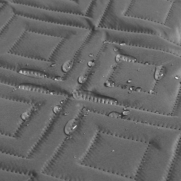 Grey Microfiber Pet Dog Kids Couch Sofa Furniture Protector Cover Strap Waterpro Carousel 10