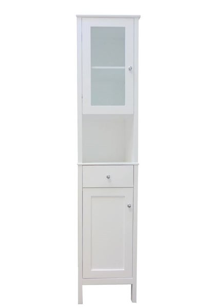 Caden Tall storage unit H180cm - White Or Black *40% OFF* Carousel 1