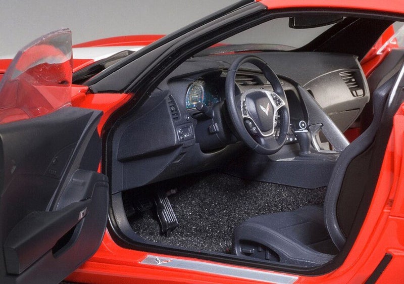 AUTOart 1/18 71274 Die-Cast Corvette Grand Sport - Red Carousel 5