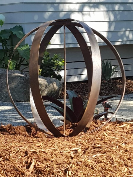 SPHERE .. TUMBLEWEED .. 65cm - our newest Sculpture Carousel 1