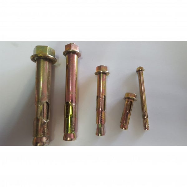 Dyna Bolts (Sleeve Anchors) x 50 Pcs M10 x 60 Yellow Zinc Carousel 1