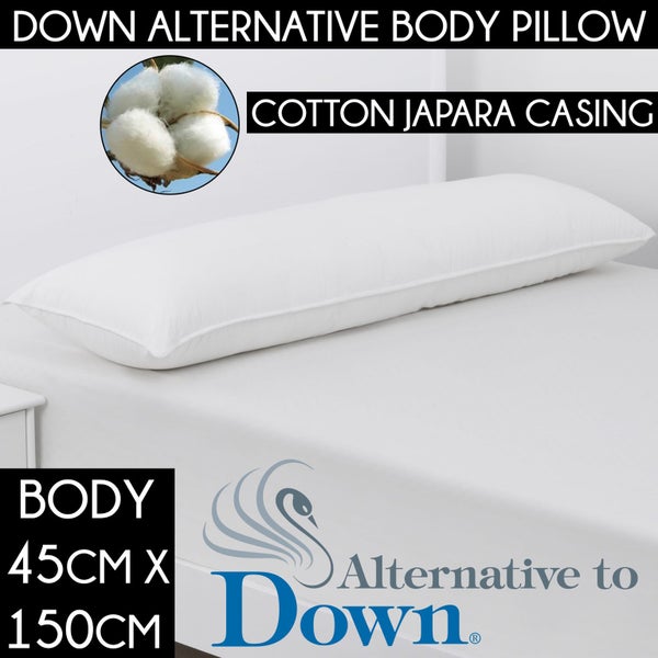 Full Long Body Pillow Body Support Pillow Down Alternative