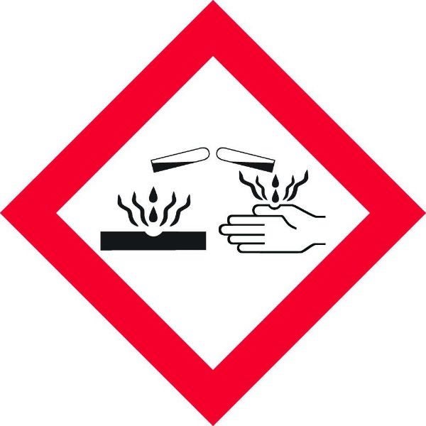 Eye Corrosive HSNO D35 Sign - 295 x 295mm (Each) Carousel 1