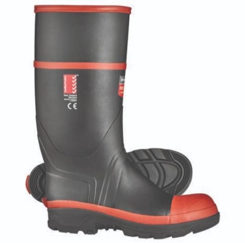 Red Band Safety Knee Gumboots (Size 14) Carousel 1
