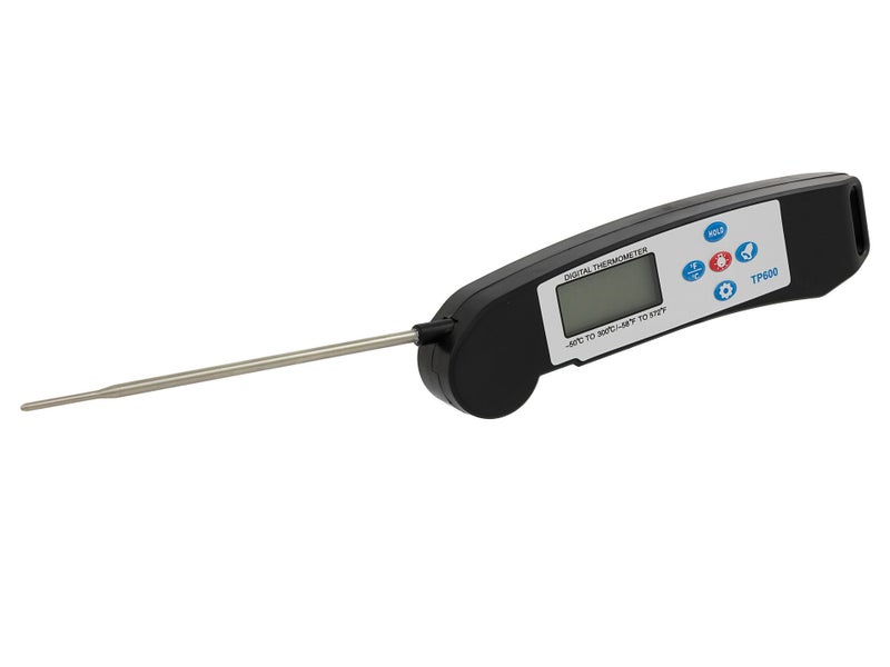Foldable Digital Barbeque Thermometer LCD Display BBQ Thermometers -50ºC to 300º Carousel 1