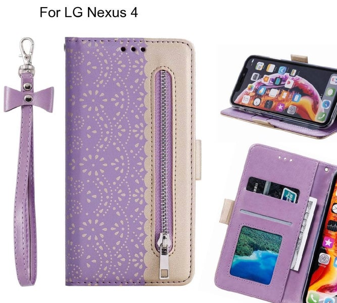 LG Nexus 4 Case multifunctional Wallet Case Carousel 1