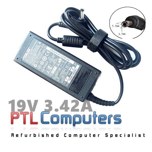 *NEW*ASUS Laptop PA-1650-78 Power Adapter 19V 3.42A 65W 5.5mm 2.5mm Carousel 1