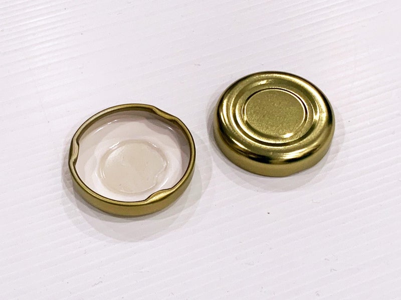 Jar Lids x10 - Twist Top 38mm BLACK OR GOLD Carousel 2
