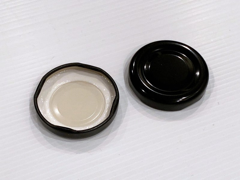 Jar Lids x10 - Twist Top 43mm BLACK or GOLD Carousel 1