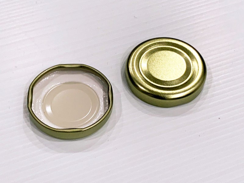 Jar Lids x10 - Twist Top 43mm BLACK or GOLD Carousel 2