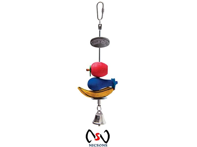 KAYTEE Ka-Bob Chew Dispenser Mouse Rat Toy Small 18cm Carousel 1