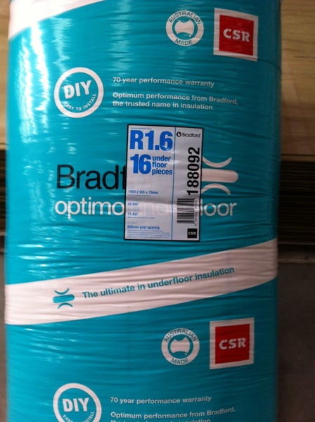 Amazing deal ! Insulation 565mm R1.6 UNDERFLOOR Carousel 2