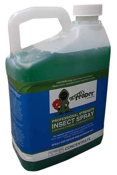PEST CONTROL GREEN REAPER 2 LITRE CONCENTRATE SPIDERS, FLIES, FLEAS & BED BUGS Carousel 1