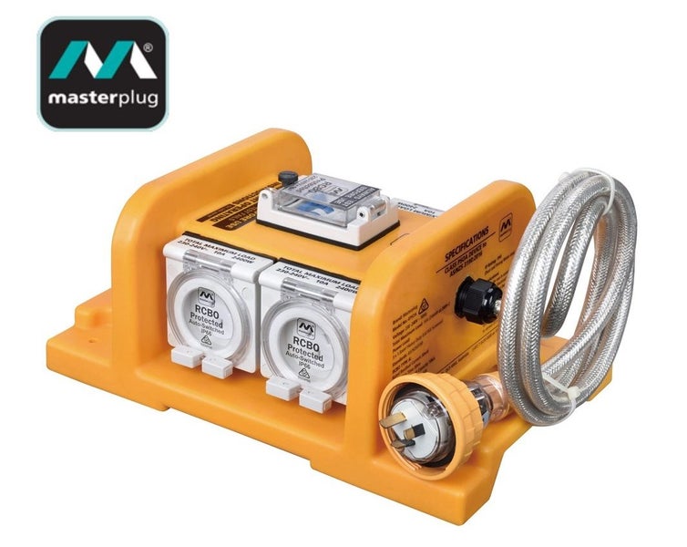 Masterplug 4 Outlet PSOA 10Amp 1.8m IP66 Carousel 1