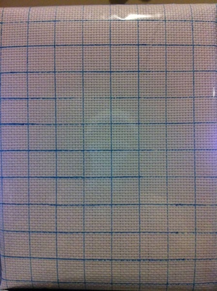 ** Cross Stitch Canvas ** 11ct Aida Fabric 2 piece Carousel 1