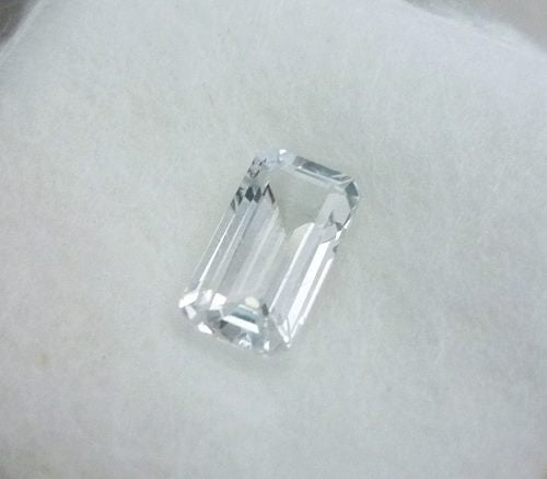 0.94CT EXCELLENT OCTAGON 100% NATURAL CEYLON WHITE SAPPHIRE Carousel 2