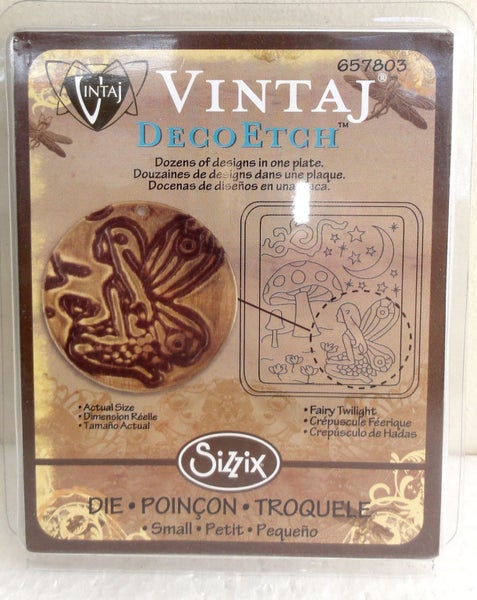 Sizzix Vintaj Deco-Etch Petit Dies Set of 4 Petit Dies - E-6578-SetE Carousel 1