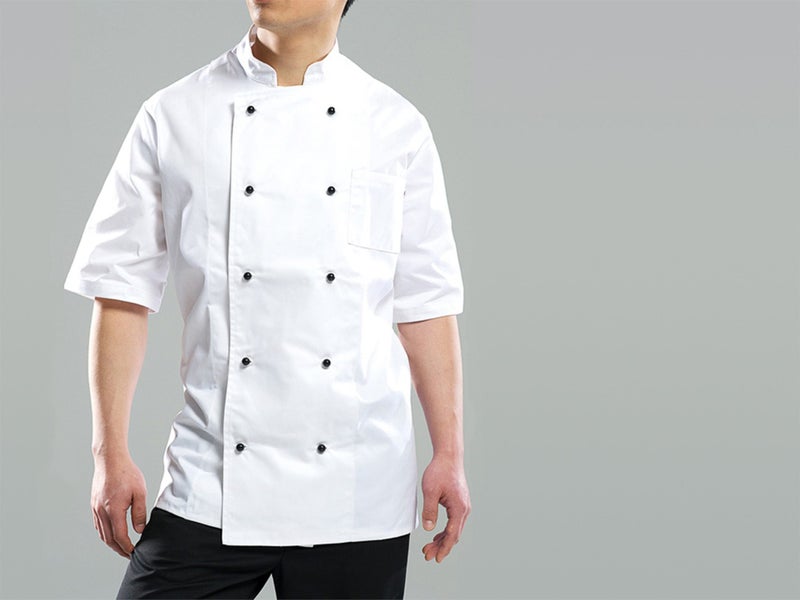 Chefs Double Breasted S/Sleeve White Jacket - XXXL Carousel 1