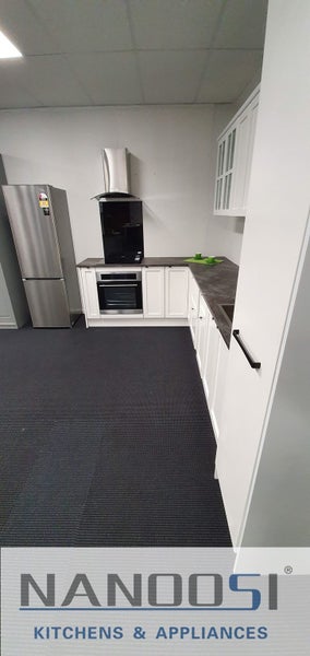 Kitchen Lacquer Painted All ASSEMBLED With Formica Bench-Top Display Unit Carousel 2