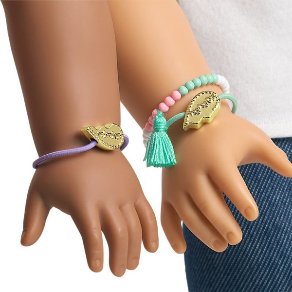 American Girl "Best Friends Bracelet Set" for 18-inch Dolls ~ 3 bracelets Carousel 2