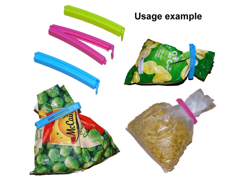 11 cm long BAG CLIPS Carousel 3