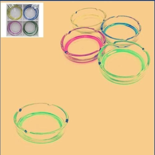 Glass Ashtray (24pcs) Carousel 1