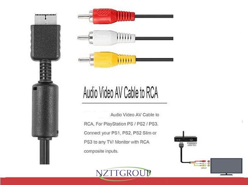 PS3 PS2 AV Cable Cord Carousel 1