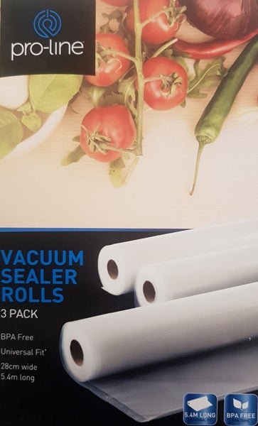 Vacuum Sealer Rolls - 3 Pack BULK BUY 3 Packs & SAVE $30.00! Carousel 1
