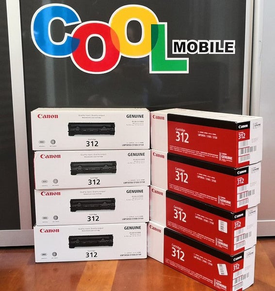 Canon 312 Genuine toner cartridge for LBP3050/3100/3150 + AfterPay Carousel 2