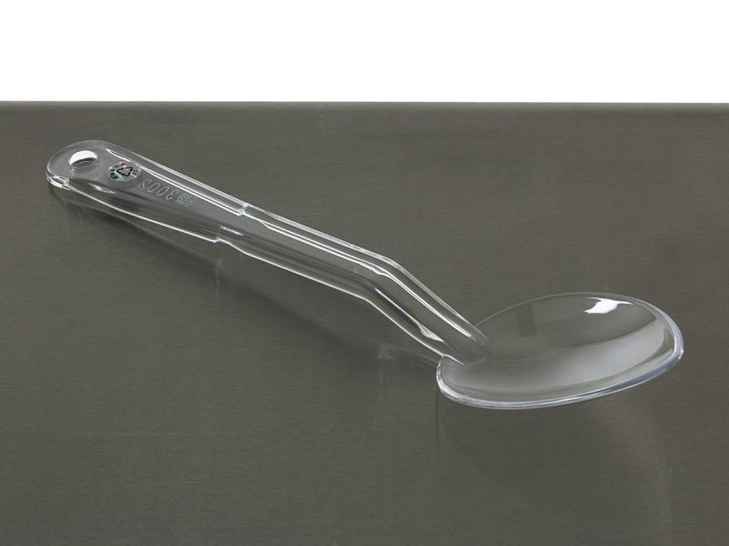 Serving Spoon 28cm Clear Transparent Polycarb 280mm Carousel 1