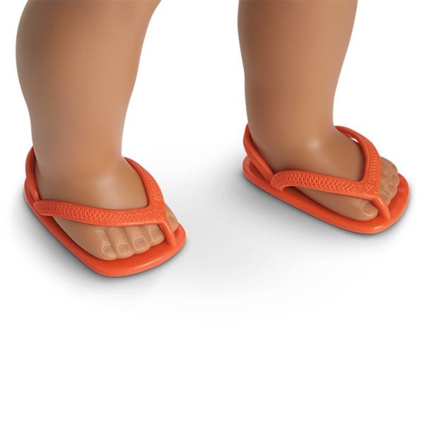 for 18" American Girl Dolls ~ BRIGHT & SPLASHY TANKINI ~5 piece set with jandals Carousel 6