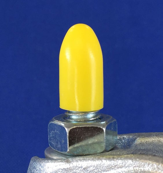 TNC Screw Thread End Cap 1/2'' x 500 QTY Carousel 3