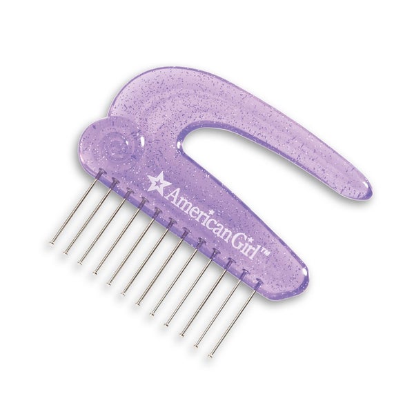 Genuine AMERICAN GIRL DOLL "SPARKLY HAIR PICK" for combing curly hair~ON SPECIAL Carousel 1