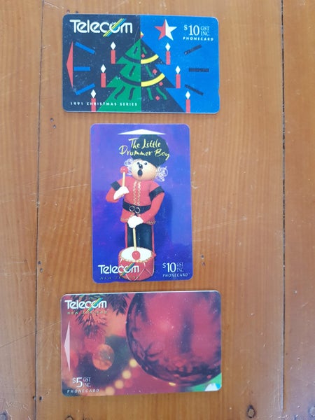 TELECOM PHONE CARDS - CHRISTMAS SERIES Carousel 1