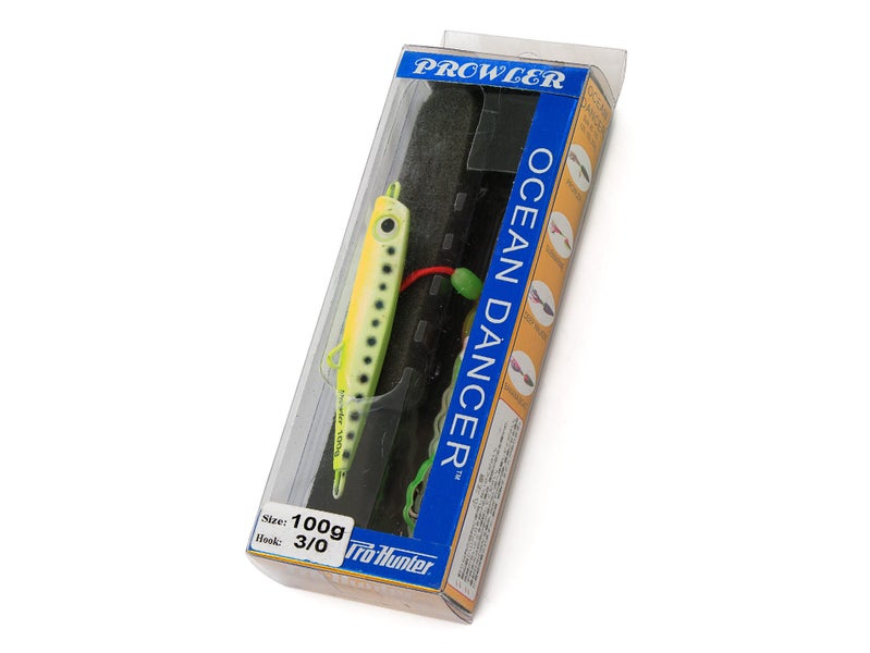 Fishing Lure 100g Size 3/0 - Ocean Dancer - Green Carousel 2