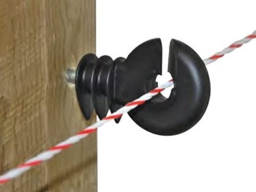 100pcs Screw-in Ring Insulators for Wood Post --- Brand New Carousel 2