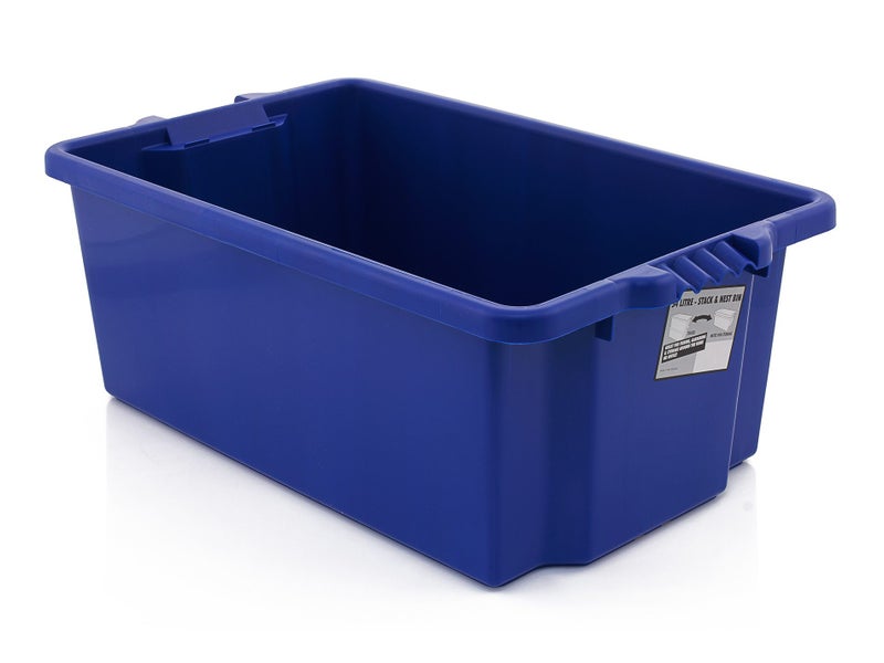 Fish Bin with Lid Tote Beer Container 54L BLUE Carousel 2