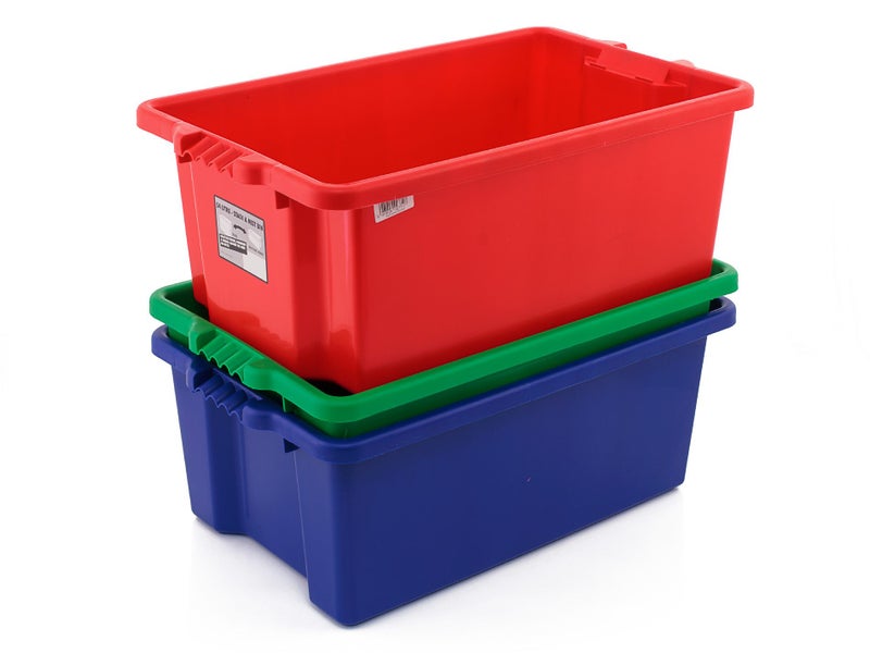 Fish Bin with Lid Bins Beer Container 54L GREEN Carousel 4
