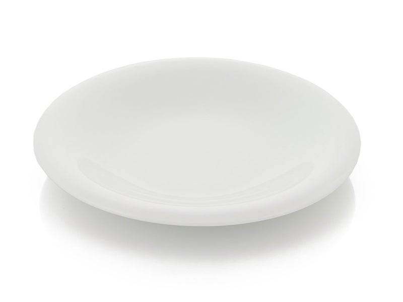 Large Serving Platter Round White Porcelain 34cm Carousel 1