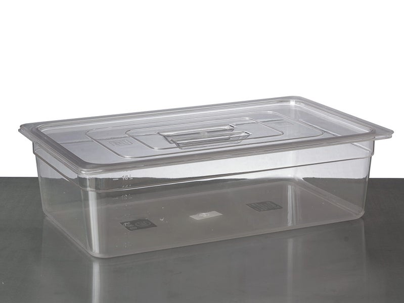 Food Storage Bin Container 1/1 GN-150 18L + Lid PC Carousel 1