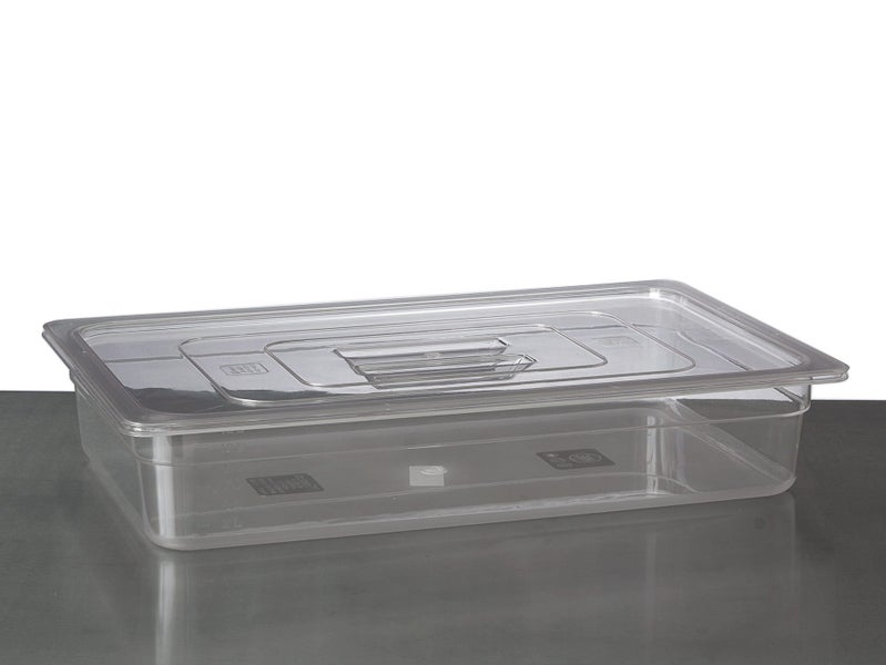 Food Storage Bin Container 1/1 GN-100 12L + Lid PC Carousel 1