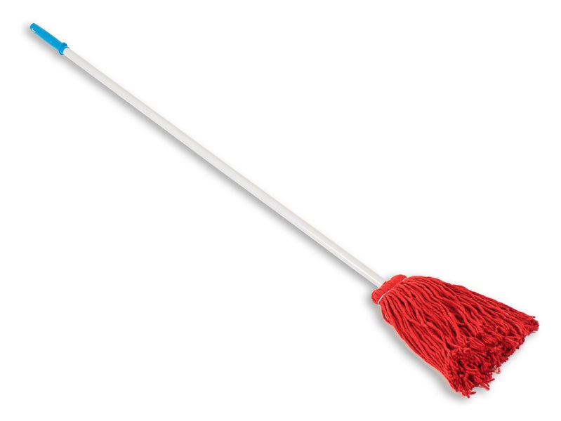 Mop Commercial Grade Cotton Mops 1.4m RED 16oz Carousel 1