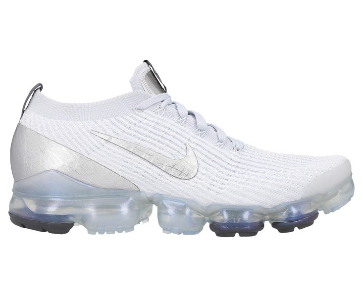 vapormax white silver