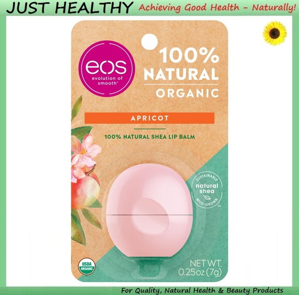 EOS ORGANIC LIP BALM - APRICOT - GENUINE Carousel 1