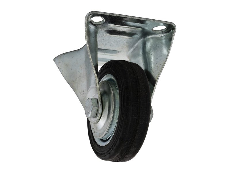 2x 3" Braked & 3" Fixed Castor Wheels 75mm Set Carousel 5