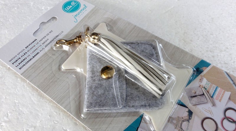 We R Memory Keepers Journal Studio Washi Spool Keychain - WR660528 Carousel 4