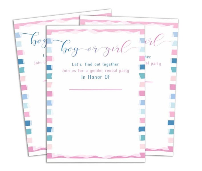 Invitation Card Fill Write In Blank Baby Shower Invites Printed Party Supplies Invitation Card Fill Write In Blank Baby Shower Invites Printed Party Supplies