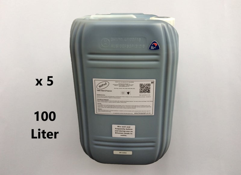 BitPost -100L- Spray Grade Wood Stain & Preserver Carousel 1